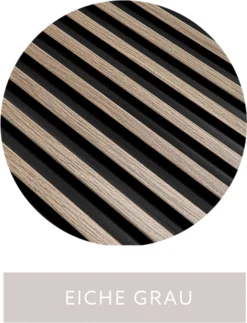 Mardom | Panneaux Acoustiques 3D "0047" | H: 2700 Mm X B: 120 Mm | Chêne Gris | Moderne -Maison Décorer Magasin Eiche Grau scaled