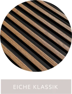 Mardom | Panneaux Acoustiques 3D "0050" | H: 2700 Mm X B: 120 Mm | Chêne Classique | Moderne -Maison Décorer Magasin Eiche Klassik scaled