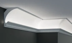 Angle Intérieur De Moulure Plafond KD201 En Polyuréthane