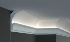 Angle Intérieur De Moulure LED KD202 En Polyuréthane