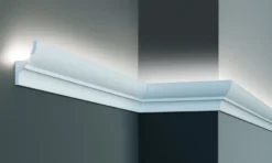 Angle Intérieur De Moulure LED KF701 En Polyuréthane
