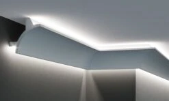 Angle Extérieur De Moulure LED KF703 En Polyuréthane