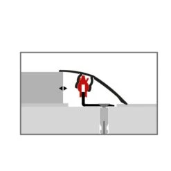 Küberit 786 FCS-718 | Barre De Seuil Striée Pour Parquet | Largeur:51 Mm | Épaisseur:3-23 Mm -Maison Décorer Magasin Kueb 6886020 PIKTO