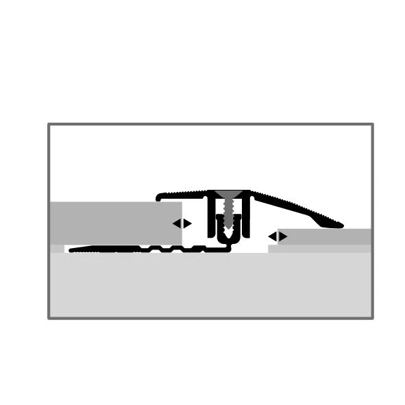 Küberit 286 SK PPS-Champion 4.0 | Profilé De Rattrapage Strié | Large:44 Mm | Épaisseur: 6.5-16 Mm 3 Küberit 286 SK PPS-Champion 4.0 | Profilé De Rattrapage Strié | Large:44 Mm | Épaisseur: 6.5-16 Mm – Image 3