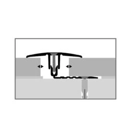 Küberit 388 XXL PPS-Champion 4.0 | Barre De Seuil Parquet| Largeur:44 Mm | Épaisseur:7-18 Mm -Maison Décorer Magasin Kueb 8188020 PIKTO