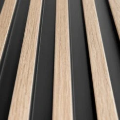 Mardom | Panneaux Acoustiques 3D "0046" | H: 2700 Mm X B: 120 Mm | Chêne Clair | Moderne -Maison Décorer Magasin L0102 1