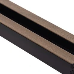 Mardom | Panneaux Acoustiques 3D "0048" | H: 2700 Mm X B: 120 Mm | Chêne Foncé | Moderne -Maison Décorer Magasin L0104L