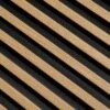 Mardom | Panneaux Acoustiques 3D "0049" | H: 2700 Mm X B: 120 Mm | Chêne Nature | Moderne