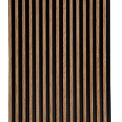 Mardom | Panneaux Acoustiques 3D "0050" | H: 2700 Mm X B: 120 Mm | Chêne Classique | Moderne -Maison Décorer Magasin L0106