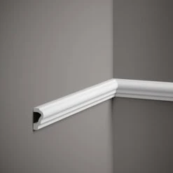 PROVISTON | Zierleiste "NE255" | 20 X 39 X 2000 Mm | Weiß | Wandleiste | Wanddekoration | Hochwertig -Maison Décorer Magasin MD255 5