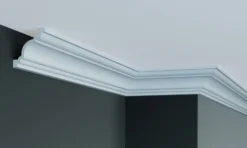 Moulure De Plafond Design P819 | 64 X 69 Mm | Polyuréthane Résistant à L'humidité, Fexible