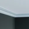 Moulure De Plafond Moderne P822 | 50 X 48 Mm | Polyuréthane Résistant à L'humidité, Fexible