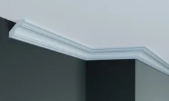 Moulure De Plafond Moderne P822 | 50 X 48 Mm | Polyuréthane Résistant à L'humidité, Fexible