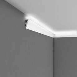 Moulure Lumineuse QL009 Mardom Pour éclairage Indirect En PU Résistant Ruban Alu Adhésif Incl. -Maison Décorer Magasin QL009 7