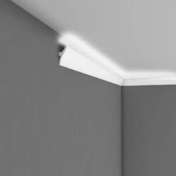 Moulure Lumineuse QL010 Mardom Pour éclairage Indirect En PU Résistant Ruban Alu Adhésif Incl. -Maison Décorer Magasin QL010 7