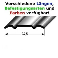 Barre De Seuil | 24.5 Mm De Large | Aluminium Anodisé -Maison Décorer Magasin auer0010 varianten