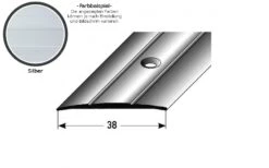 Barre De Seuil | 38 Mm | Type: 12 | Aluminium Anodisé