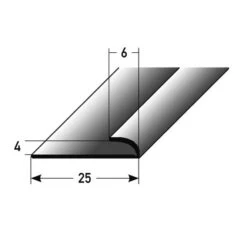 Mini Profilé à Emboîter Pour Sols Design 4 Mm | Aluminium Anodisé 6 Mini Profilé à Emboîter Pour Sols Design 4 Mm | Aluminium Anodisé -Maison Décorer Magasin auer0023 hauptbild