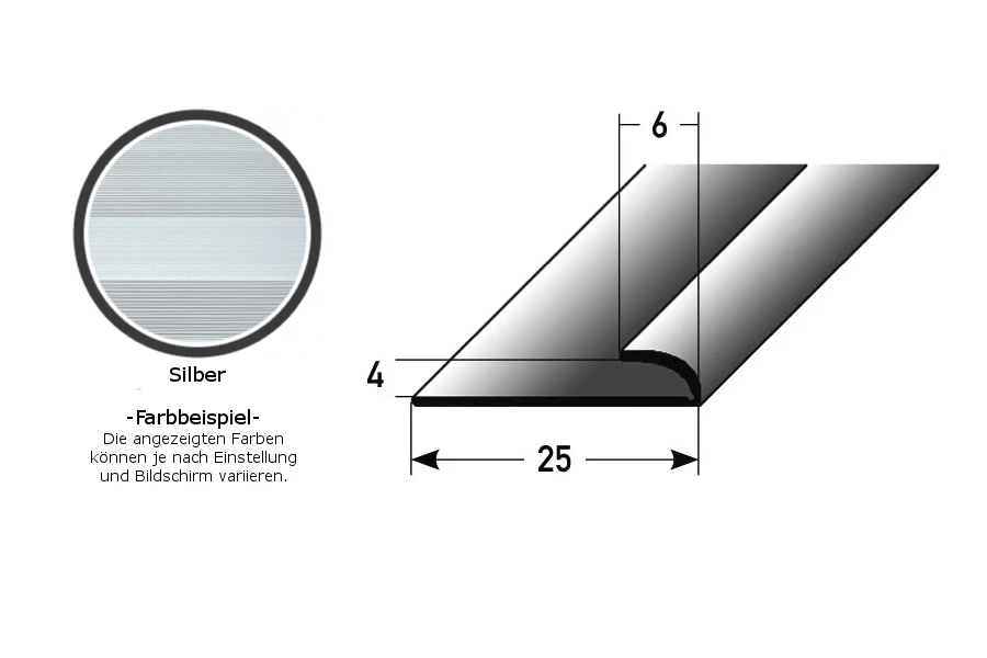 Mini Profilé à Emboîter Pour Sols Design 4 Mm | Aluminium Anodisé 1 Mini Profilé à Emboîter Pour Sols Design 4 Mm | Aluminium Anodisé