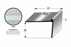 Nez De Marche | Cornière | Ajustable | Aluminium Anodisé
