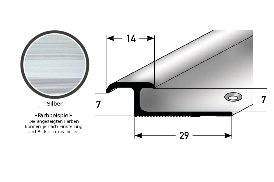 Double Profilé De Finition à Emboîter Pour Sol Stratifié | Hauteur 3 - 7 Mm | Aluminium Anodisé 1 Double Profilé De Finition à Emboîter Pour Sol Stratifié | Hauteur 3 - 7 Mm | Aluminium Anodisé