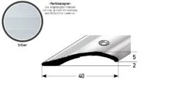 Profilé De Rattrapage | Barre De Seuil | Niveau De Rattrapage: 2-16 Mm | Alu Anodisé
