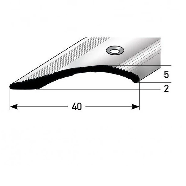 Profilé De Rattrapage | Barre De Seuil | Niveau De Rattrapage: 2-16 Mm | Alu Anodisé 3 Profilé De Rattrapage | Barre De Seuil | Niveau De Rattrapage: 2-16 Mm | Alu Anodisé – Image 3