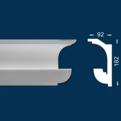 Moulure Lumineuse LL5 | Moulure Plafond Avec éclairage Indirect -Maison Décorer Magasin ll5 neu