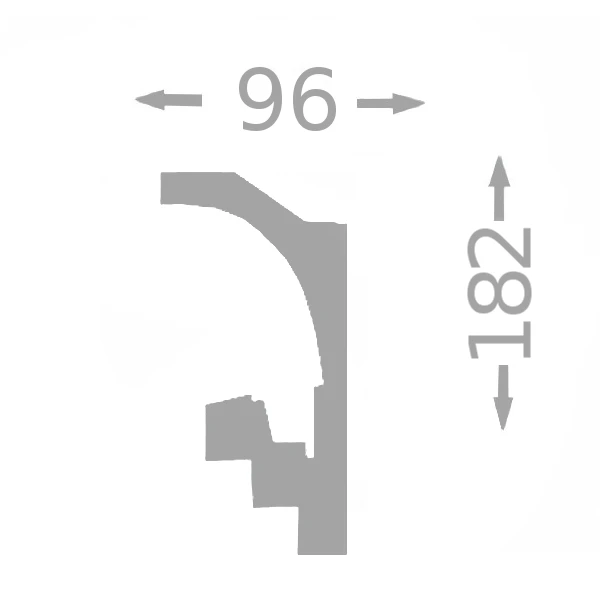 Moulure Lumineuse LL8 | Moulure Plafond Avec éclairage Indirect 2 Moulure Lumineuse LL8 | Moulure Plafond Avec éclairage Indirect – Image 2