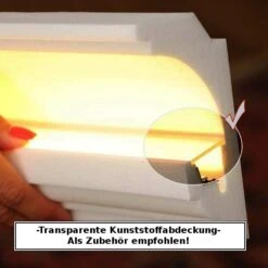 Moulure Lumineuse LL9 | Moulure Plafond Avec éclairage Indirect -Maison Décorer Magasin plexi 1 zub 7Ujmv9LuS2qR2b