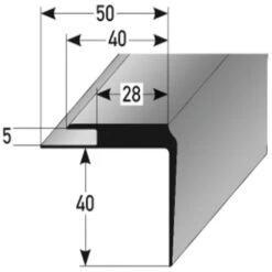 Nez De Marche En PVC Pour Revêtements Jusqu'à 5 Mm | PVC Souple Type 365